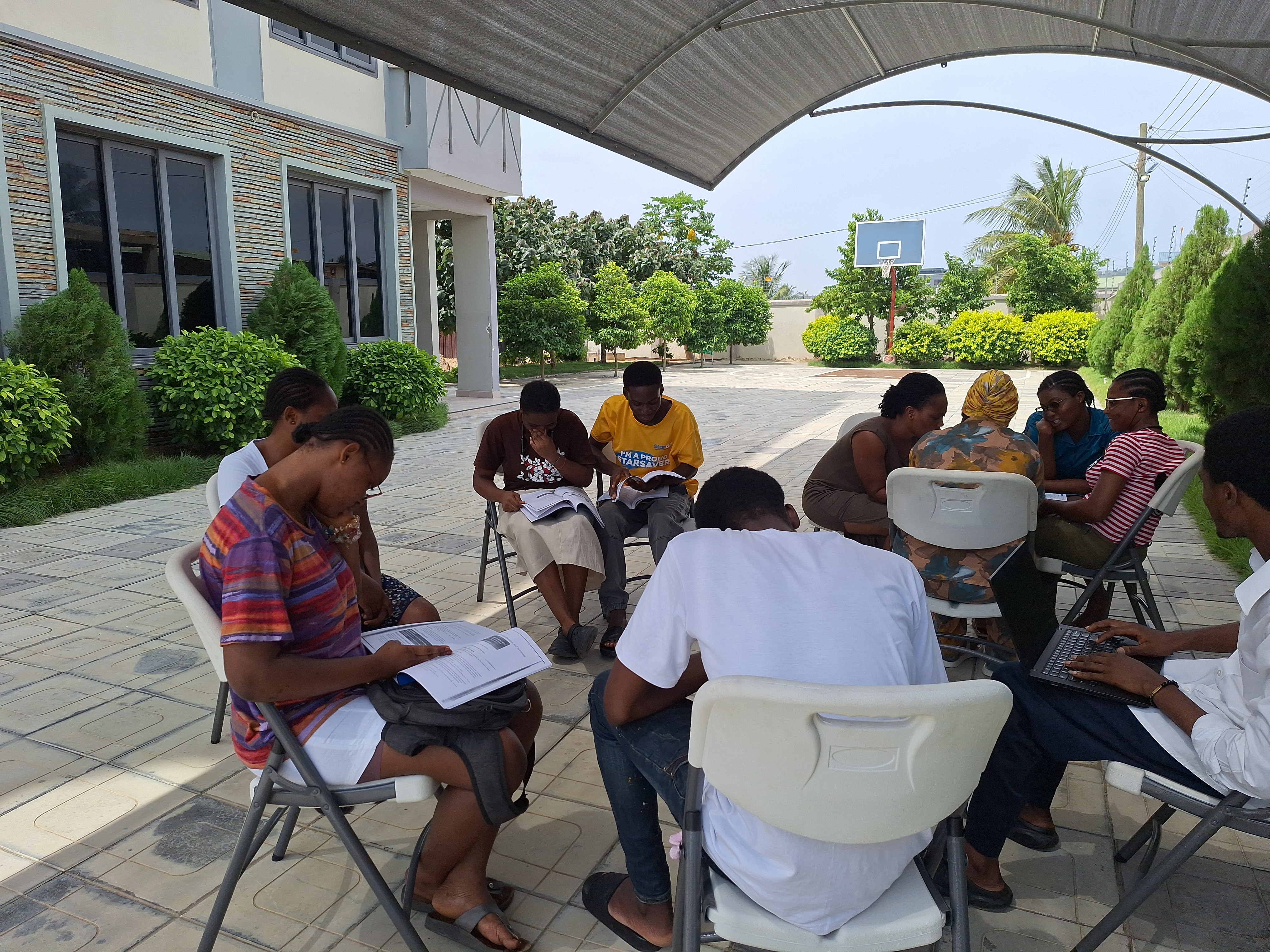 Urban College SHS and University Preparatory Building in Accra, Ghana